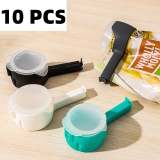 Food bag clipswith Pour Spouts