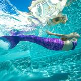 Girls / Adults Swimmable Mermaid Tail Swimsuit Swimwear Swimming Bathing Suit