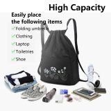 Foldable Drawstring Backpack