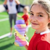 Portable Silicone Foldable Cup Creative Kids Water