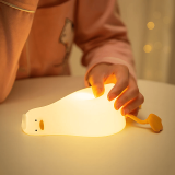 Lying Flat Duck Night Light