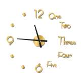 3D DIY Creative Wall Clock