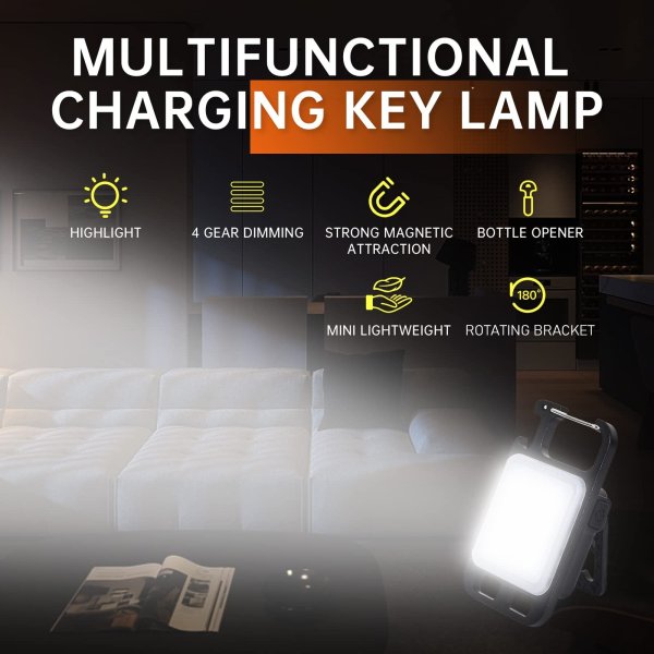 Cob Keychain Work Light