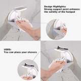 Shower Foot Rest With Shelf