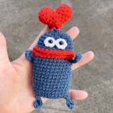 Cute Big Mouth Key Chain Case