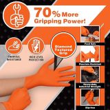 Orange Nitrile Gloves (50 PCS/BOX)