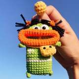Cute Big Mouth Key Chain Case