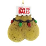 Deck The Balls Christmas Tree Ornament