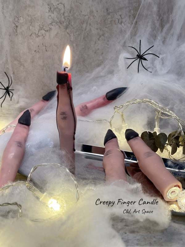 Witch Finger Candle
