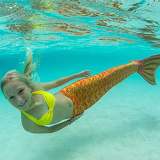 Girls / Adults Swimmable Mermaid Tail Swimsuit Swimwear Swimming Bathing Suit