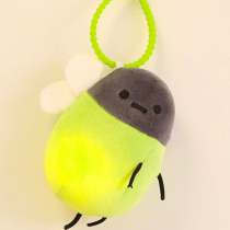 Interactive Firefly Plush Keychain