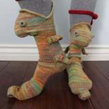 Early Christmas Sale - Knitted Crocodile Socks