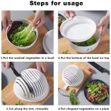 Salad Cutter Bowl