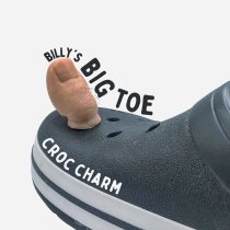 Billy's Big Toe Croc Charm