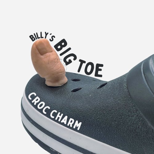 Billy's Big Toe Croc Charm