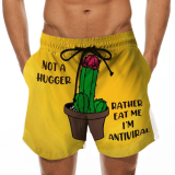 Funny Rooster Swim Trunks