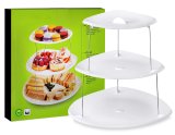 Collapsible 3-Tier Party Tray