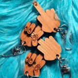 Pointer Finger Thing Keychains Set