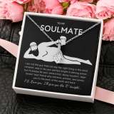 To My Soulmate Necklace For Women