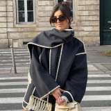 Coat & Scarf, Your Perfect Elegance and Charm- FREE SHIPPING WORLDWIDE