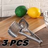 Zinc Alloy Lemon Tomato Slicer