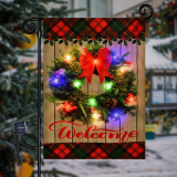 LED Snowman Garden Flag- Your Best Winter Companion!