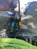 1/4 Hexagonal Screwdriver Head Bracket Hiking Buckle