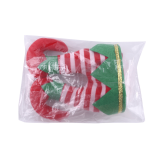 Christmas Hat Pet Funny Striped Clown Hat