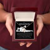 To My Soulmate Necklace For Women