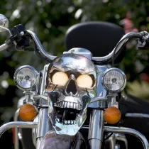 Motorcycle Skull Headlamp
