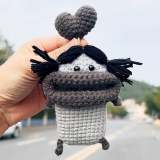 Cute Big Mouth Key Chain Case