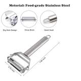 Stainless Steel Peeler Julienne