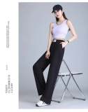 Buy 2 & free shippingHigh Waist Plain Wide Leg Slacks