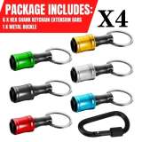 1/4 Hexagonal Screwdriver Head Bracket Hiking Buckle