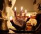 Creepy Bleeding Hand Candle