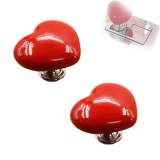 Love Shaped Colorful Button