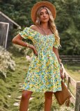 (Almost Sold Out)French romantic dress 2023 spring and summer short-sleeved cake skirt(Buy 2 Free Shipping)