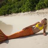 Girls / Adults Swimmable Mermaid Tail Swimsuit Swimwear Swimming Bathing Suit