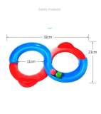 Spiral Swirl Ball Ramp Activity Playset