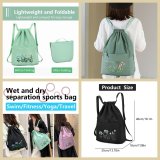 Foldable Drawstring Backpack