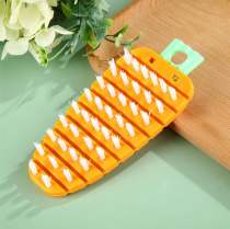 Multiple Segments are Bendable Fruit Vegetable Cleaning Brush