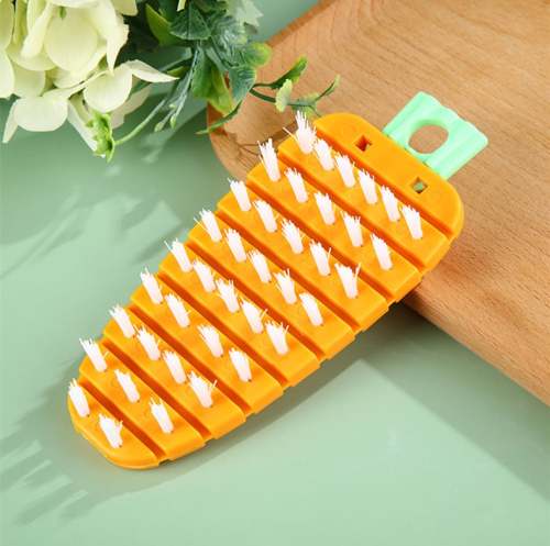 Multiple Segments are Bendable Fruit Vegetable Cleaning Brush