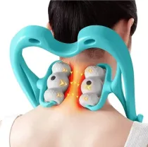 360 Degree Neck Roller With 96 Pressure Point Neckbud Massage Roller