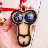 Funny Couples Ornament | His and Hers Ornament