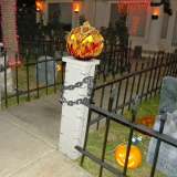 Halloween Scary Pumpkin With Lights  Early Halloween Flash Sale