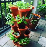 Plant Festival Special -Stand Stacking Planters Strawberry Planting Pots