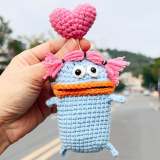 Cute Big Mouth Key Chain Case