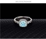 Sky blue topaz ring pendant earrings