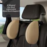 U Shaped Car Seat Adjustable Head Neck Support