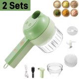 Electric Vegetable Slicer Set